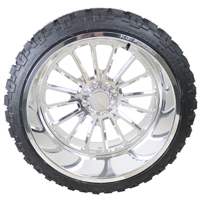 KG1 Forged Victor Polished Fury Country Hunter M/T II
