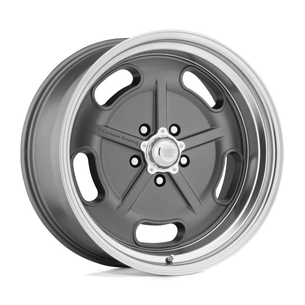 American Racing Wheels Salt Flat VN511 Gray Diamond Cut Lip 17x8 0mm Offset 5x120.7 (5x4.75)