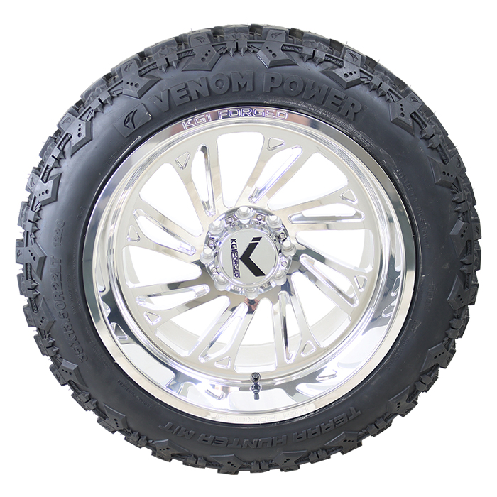 KG1 Forged Rebel Polished Venom Power Terra Hunter M/T