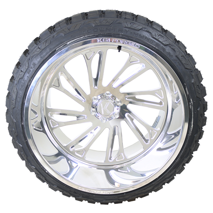 KG1 Forged Rebel Polished Fury Country Hunter M/T