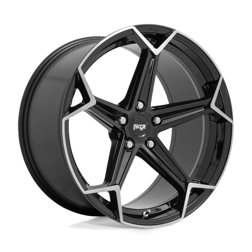 Niche Wheels Arrow N259 Gloss Black Brushed 20x10.5 20mm Offset 5x115