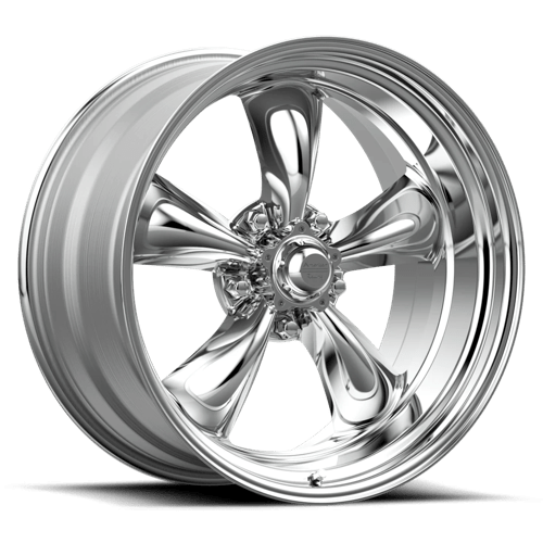 American Racing Wheels Torq Thrust II VN515 Polished 17x8 25mm Offset 5x114.3 (5x4.5)