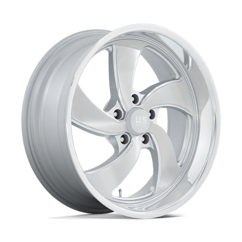 U.S. Mags Wheels Desperado U134 Silver Brushed Face Milled 20x8 1mm Offset 5x120.7 (5x4.75)
