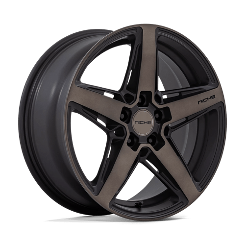 Niche Wheels Teramo M271 Matte Black With Double Dark Tint Face 20x9.5 32mm Offset 5x112