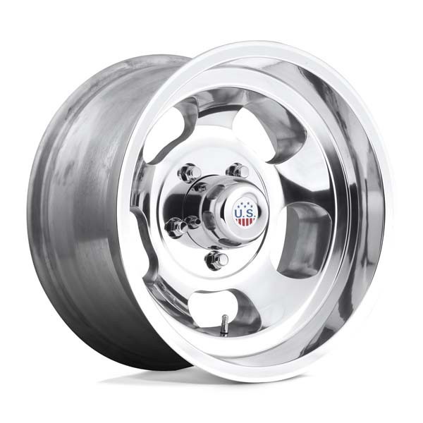 U.S. Mags Wheels Indy U101 High Luster Polished 15x10 -50mm Offset 5x120.7 (5x4.75)