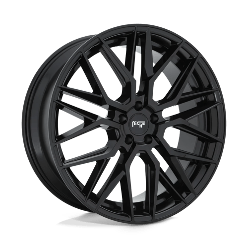 Niche Wheels Gamma M224 Gloss Black 24x10 35mm Offset 5x112