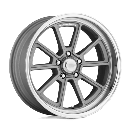 American Racing Wheels Draft VN510 Silver Diamond Cut Lip 18x10 12mm Offset 5x120.7 (5x4.75)
