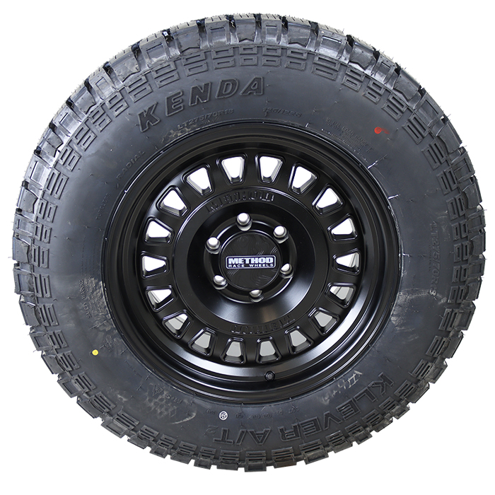 Method MR320 Standard Matte Black Kenda Klever A/T II