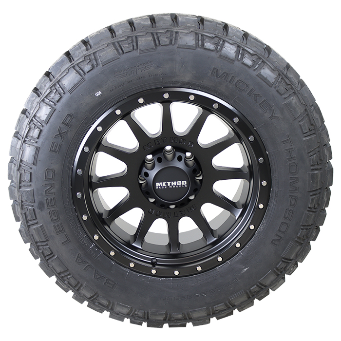 Method MR605 NV Matte Black Mickey Thompson Baja Boss EXP