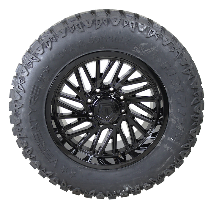 TIS 553B Gloss Black Versatyre MXT HD