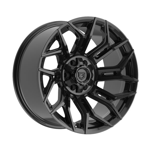 Gear Offroad Wheels Flair 776B Gloss Black 20x10 -19mm Offset 6x135,6x139.7 (6x5.5)