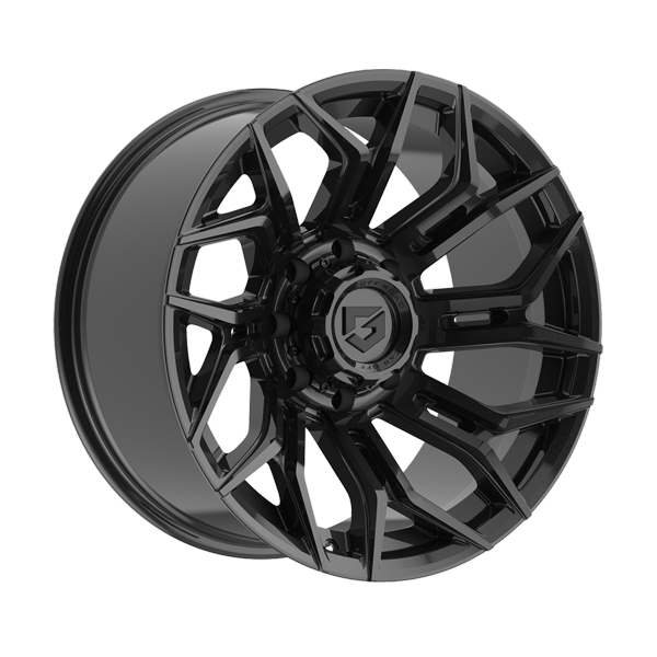 Gear Offroad Wheels Flair 776B Gloss Black 20x10 -19mm Offset 8x170