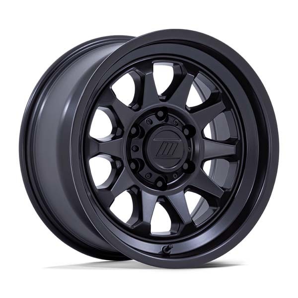 Pro Comp Wheels Beacon PA203 Matte Black 17x8 20mm Offset 5x114.3 (5x4.5)