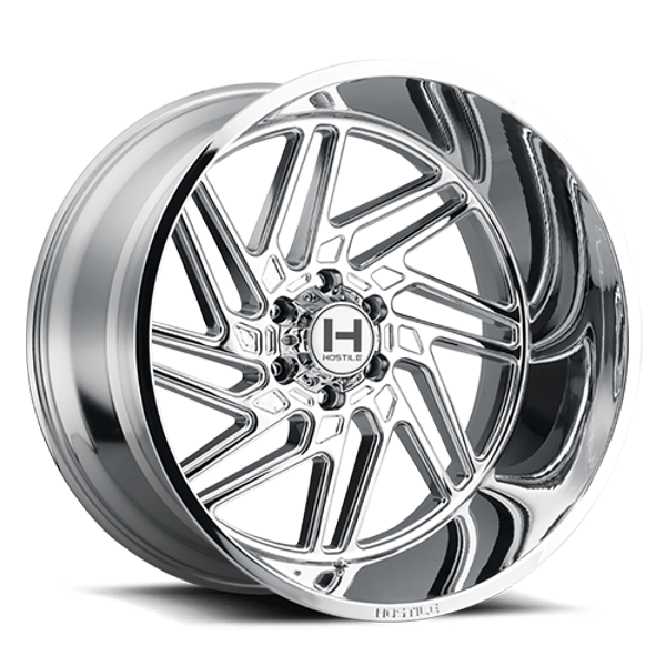 Hostile Wheels Jigsaw H116 Armor Plated 24x14 -76mm Offset 8x180