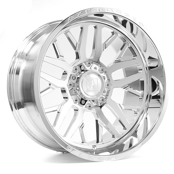 AXE Forged Wheels AF11 Fully Polished 24x14 -76mm Offset 5x127 (5x5),5x139.7 (5x5.5)