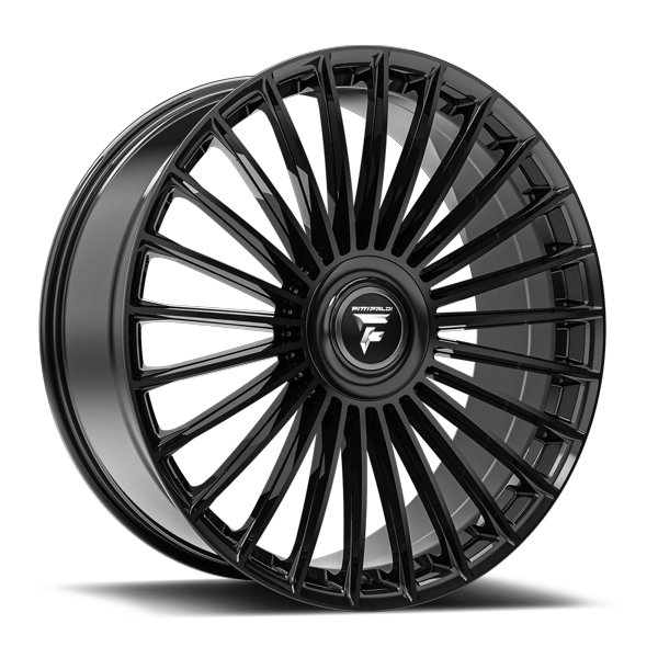 Fittipaldi Wheels 370B Gloss Black 24x10 30mm Offset 6x135,6x139.7 (6x5.5)