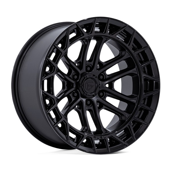 Fuel Offroad Wheels Celsius FC874 Matte Black with Gloss Black Lip 20x10 -18mm Offset 6x139.7 (6x5.5)