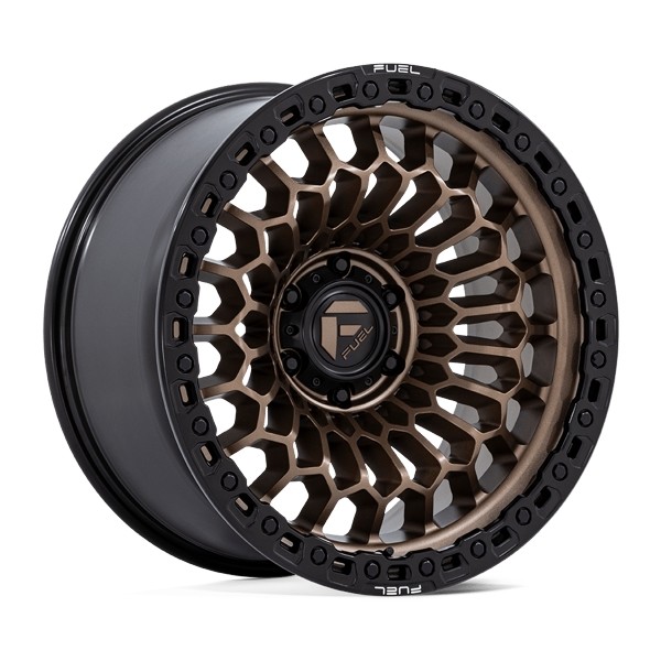 Fuel Offroad Wheels Sinister FC870 Matte Bronze with Matte Black Lip 20x10 -18mm Offset 6x139.7 (6x5.5)