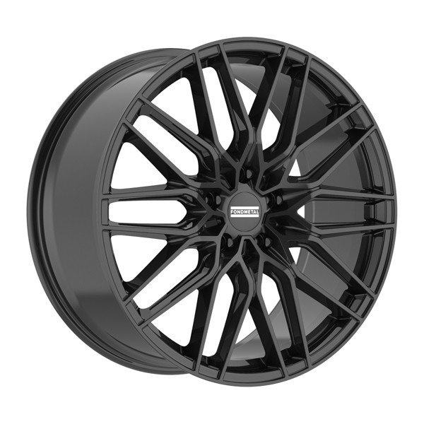 Fondmetal Wheels Cratos Gloss Black 21x9.5 20mm Offset 5x112