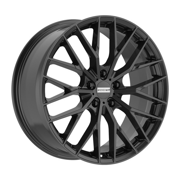 Fondmetal Wheels Makhai Gloss Black 19x8.5 45mm Offset 5x112