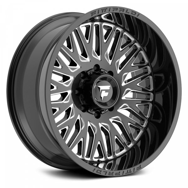 Fittipaldi Wheels FA07BM Gloss Black Milled 26x12 -44mm Offset 8x165.1 (8x6.5)