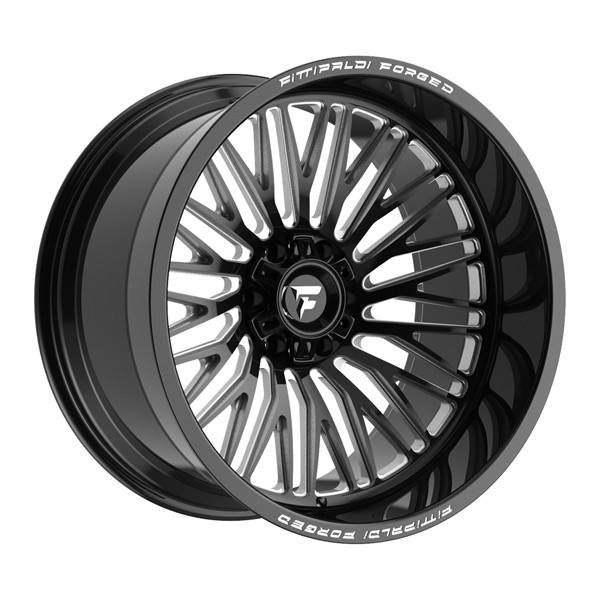Fittipaldi Forged Wheels FTF505BM Gloss Black Milled 22x12 -44mm Offset 6x135,6x139.7 (6x5.5)