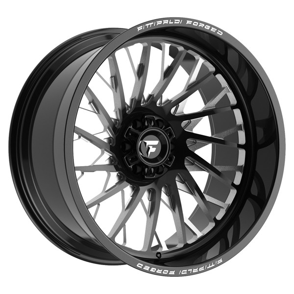 Fittipaldi Forged Wheels FTF501BM Gloss Black Milled 24x12 -44mm Offset 6x135,6x139.7 (6x5.5)