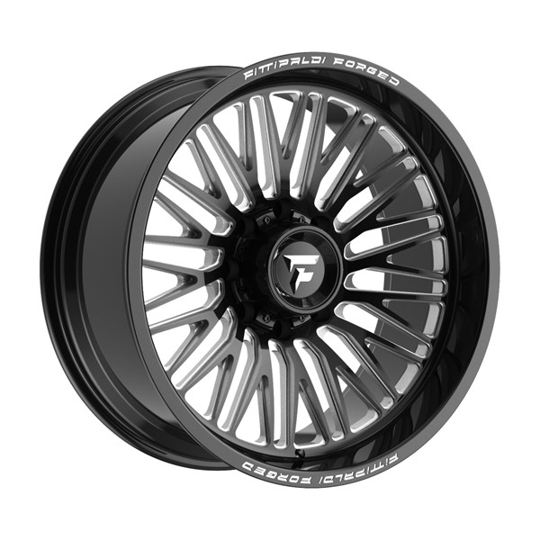 Fittipaldi Forged Wheels FTF505BM Gloss Black Milled 22x10 -19mm Offset 8x170