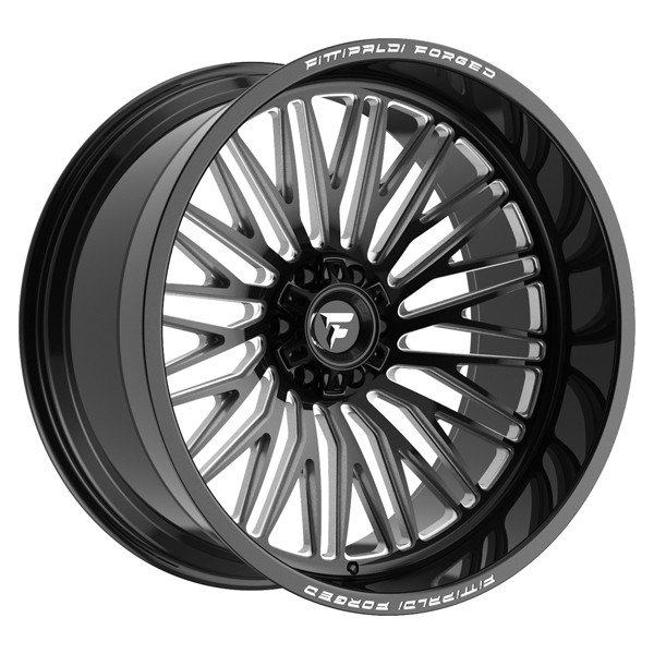 Fittipaldi Forged Wheels FTF505BM Gloss Black Milled 24x12 -44mm Offset 6x135,6x139.7 (6x5.5)