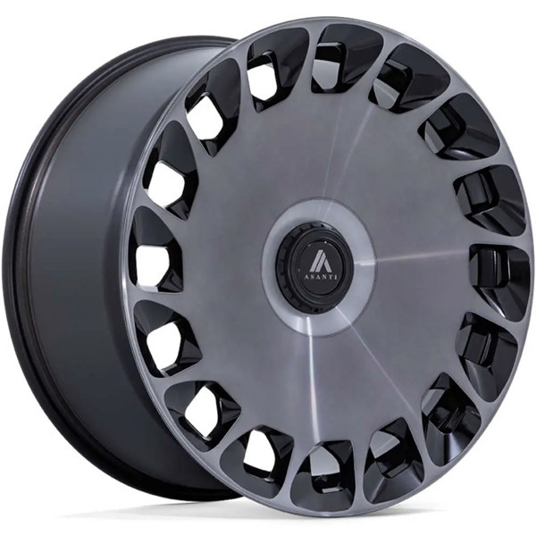Asanti Wheels Aristocrat AB045 Gloss Black Machined Face 24x10 30mm Offset 6x135,6x139.7 (6x5.5)