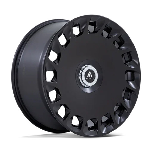 Asanti Wheels Aristocrat AB045 Matte Black 24x10 30mm Offset 6x135,6x139.7 (6x5.5)
