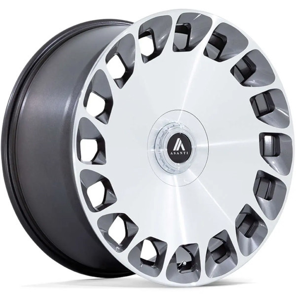 Asanti Wheels Aristocrat AB045 Gloss Platinum Machined Face 24x10 30mm Offset 6x135,6x139.7 (6x5.5)