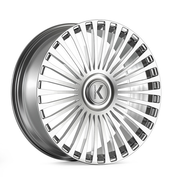 KG1 Forged Wheels Vegas-L KL051 Brushed 22x10 15mm Offset 5x112