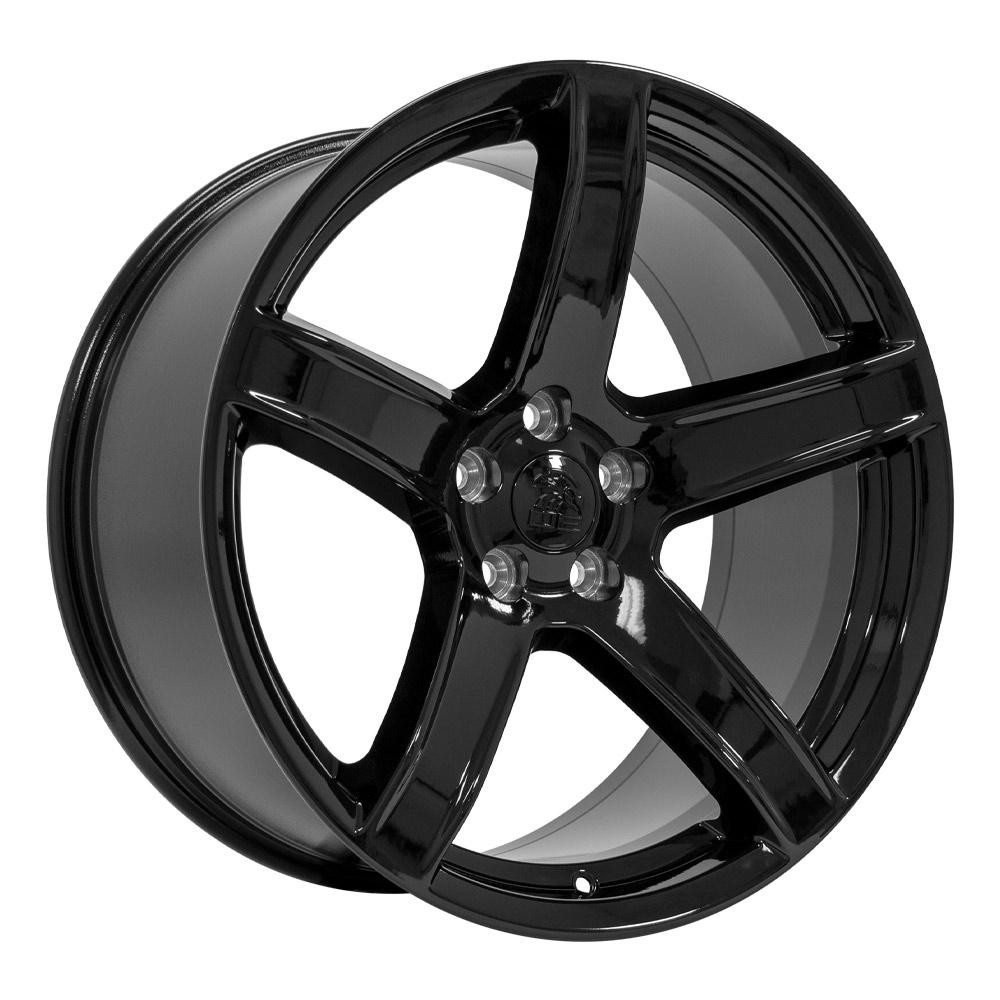 OE Wheels DG22 Dodge Challenger Gloss Black 20x9.5 19mm Offset 5x115