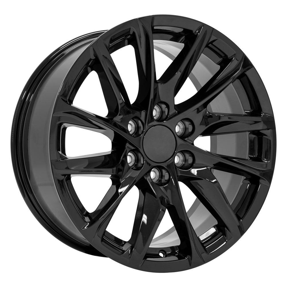 OE Wheels CA90 Cadillac Escalade Gloss Black 20x9 28mm Offset 6x139.7 (6x5.5)