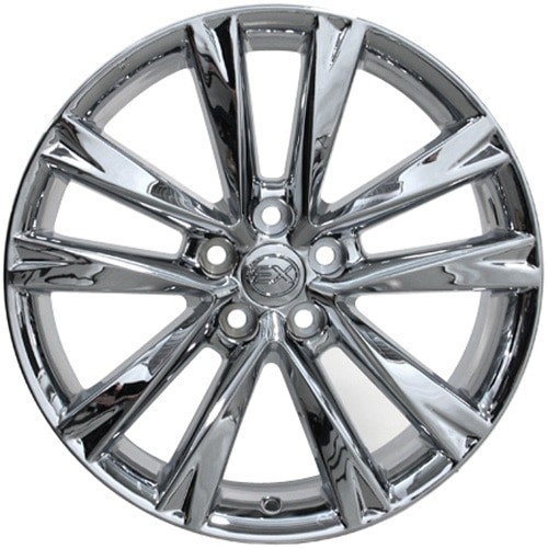 OE Wheels LX24 Lexus RX Chrome 19x7.5 35mm Offset 5x114.3 (5x4.5)
