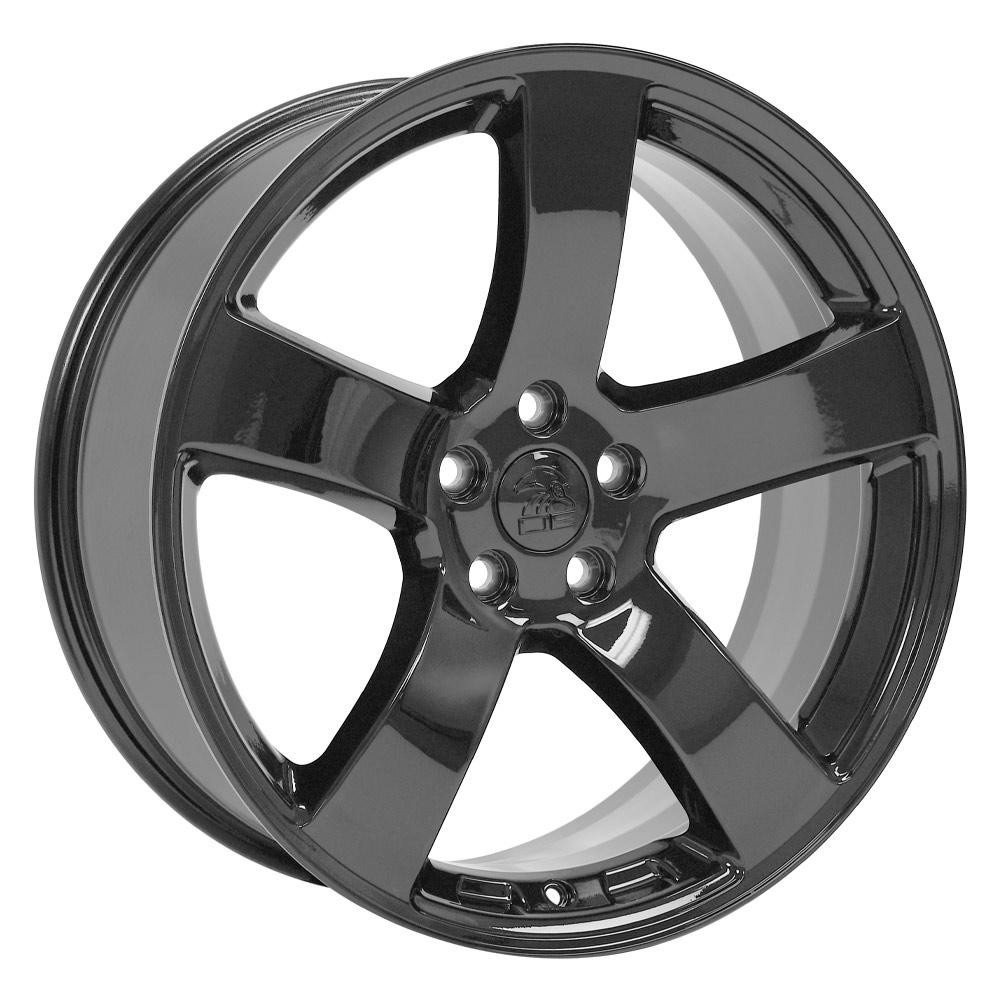OE Wheels DG12 Dodge Charger SRT Gloss Black 20x8 24mm Offset 5x115