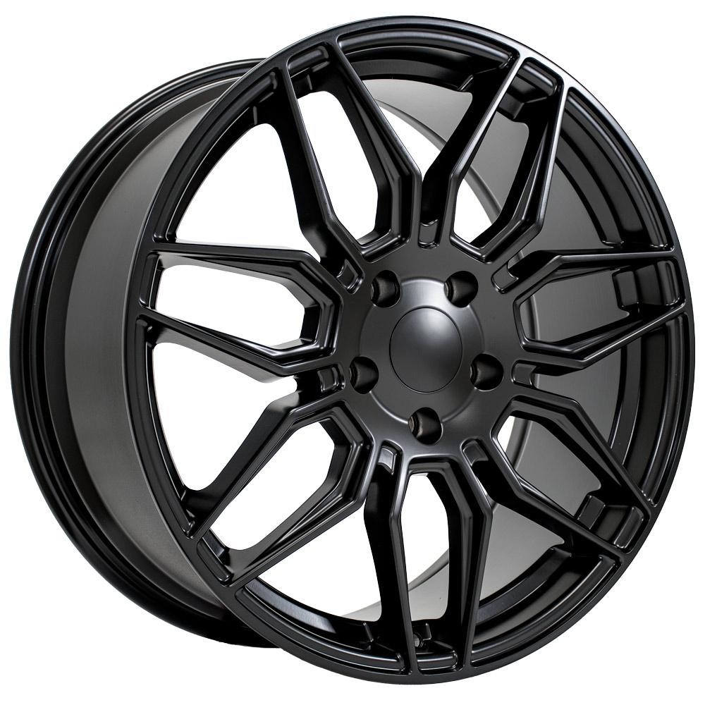 OE Wheels CV03D Chevrolet C8 Corvette Satin Black 19x8.5 52mm Offset 5x120