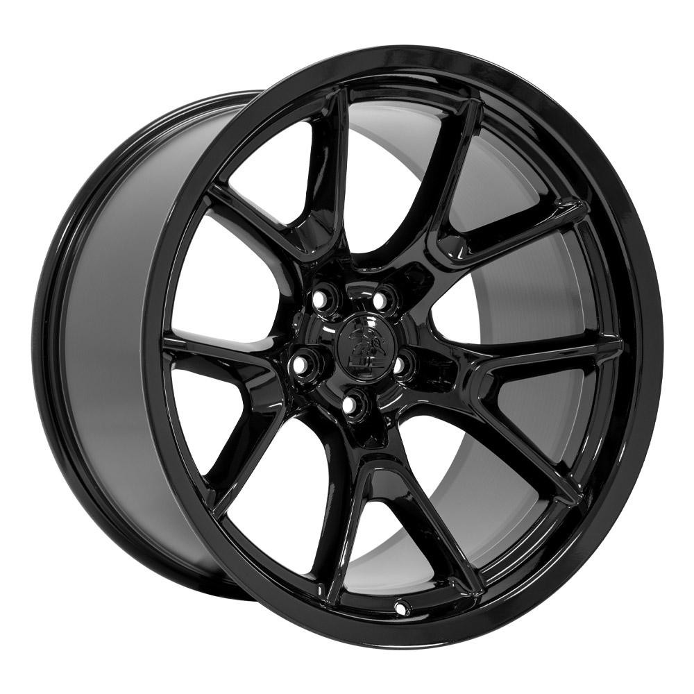 OE Wheels DG21 Dodge Challenger Gloss Black 20x11 -2.5mm Offset 5x115