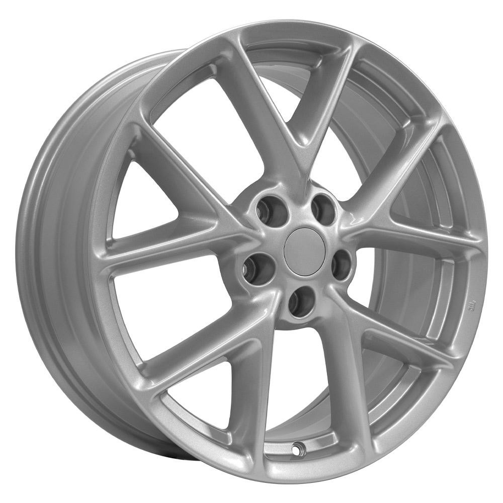 OE Wheels NS20 Nissan Maxima Silver 19x8 50mm Offset 5x114.3 (5x4.5)