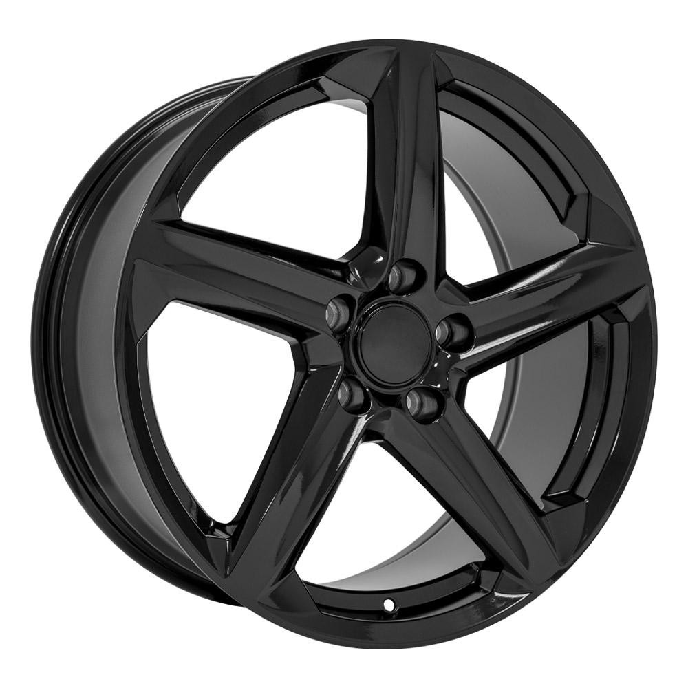 OE Wheels CV02D Chevrolet C8 Corvette Gloss Black 19x8.5 52mm Offset 5x120