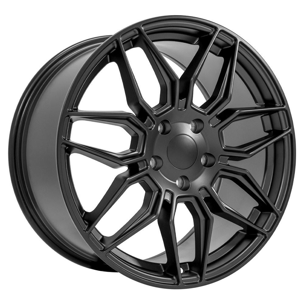 OE Wheels CV03C Chevrolet C7 Corvette Satin Black 19x10 79mm Offset 5x120.7 (5x4.75)