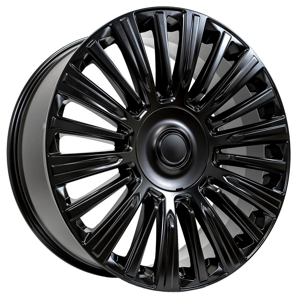 OE Wheels CA92 Cadillac Escalade Satin Black 24x10 28mm Offset 6x139.7 (6x5.5)