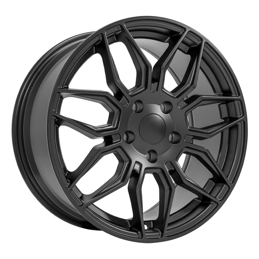 OE Wheels CV03C Chevrolet C7 Corvette Satin Black 18x8.5 56mm Offset 5x120.7 (5x4.75)