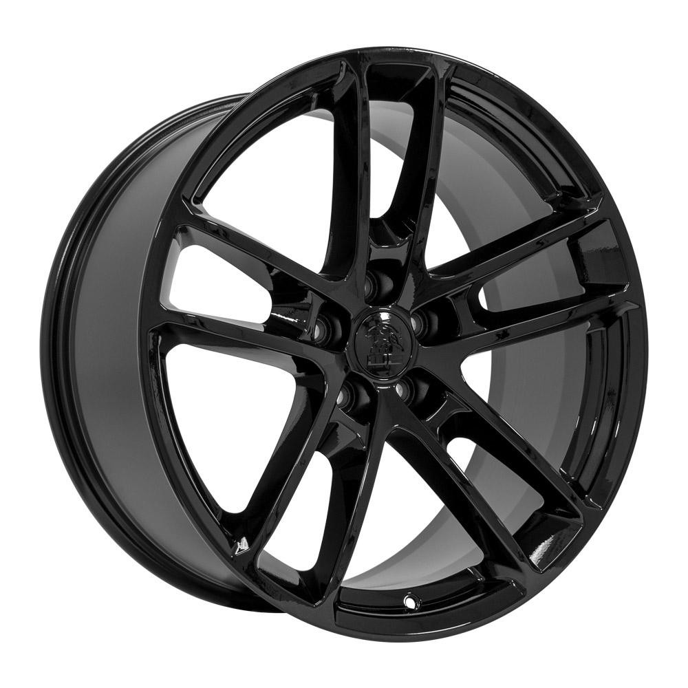 OE Wheels DG23 Dodge Challenger Gloss Black 20x9 18mm Offset 5x115
