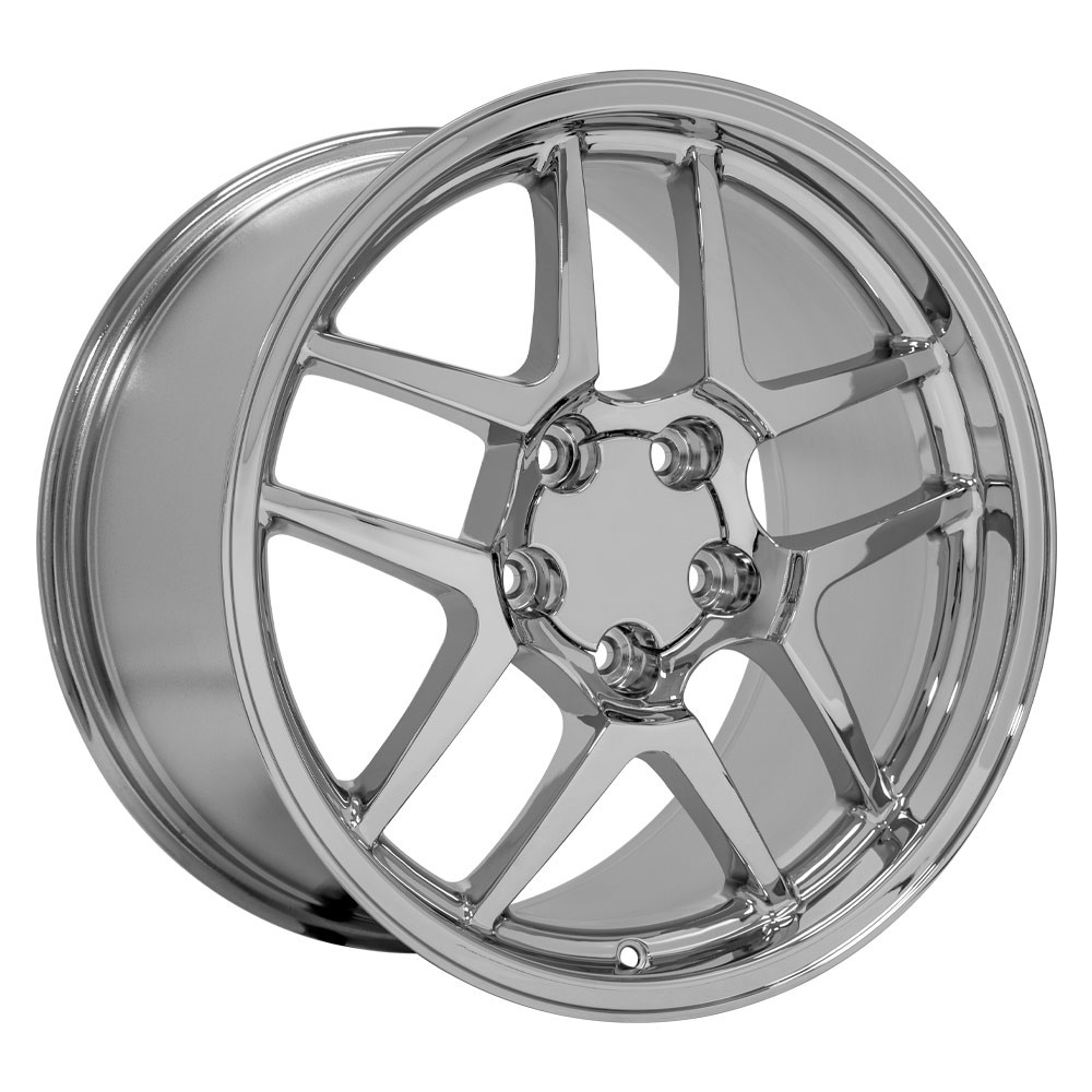 OE Wheels CV04 Chevrolet Corvette C5 Z06 Chrome 18x10.5 56mm Offset 5x120.7 (5x4.75)