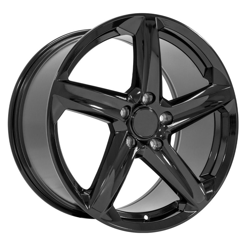 OE Wheels CV02C Chevrolet C7 Corvette Gloss Black 19x10 79mm Offset 5x120.7 (5x4.75)
