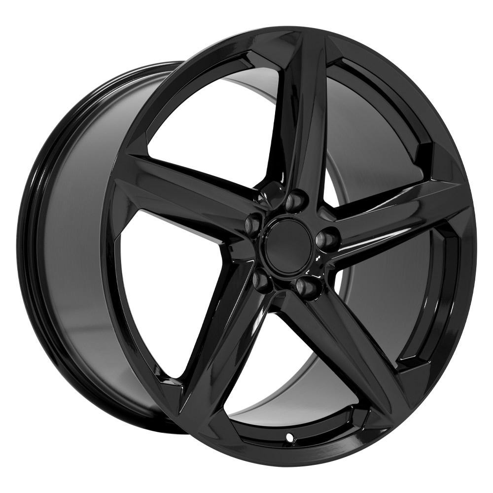 OE Wheels CV02D Chevrolet C8 Corvette Gloss Black 20x11 64mm Offset 5x120