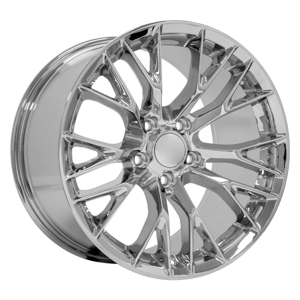 OE Wheels CV22 Chevrolet Corvette C7 Z06 Chrome 18x10.5 56mm Offset 5x120.7 (5x4.75)