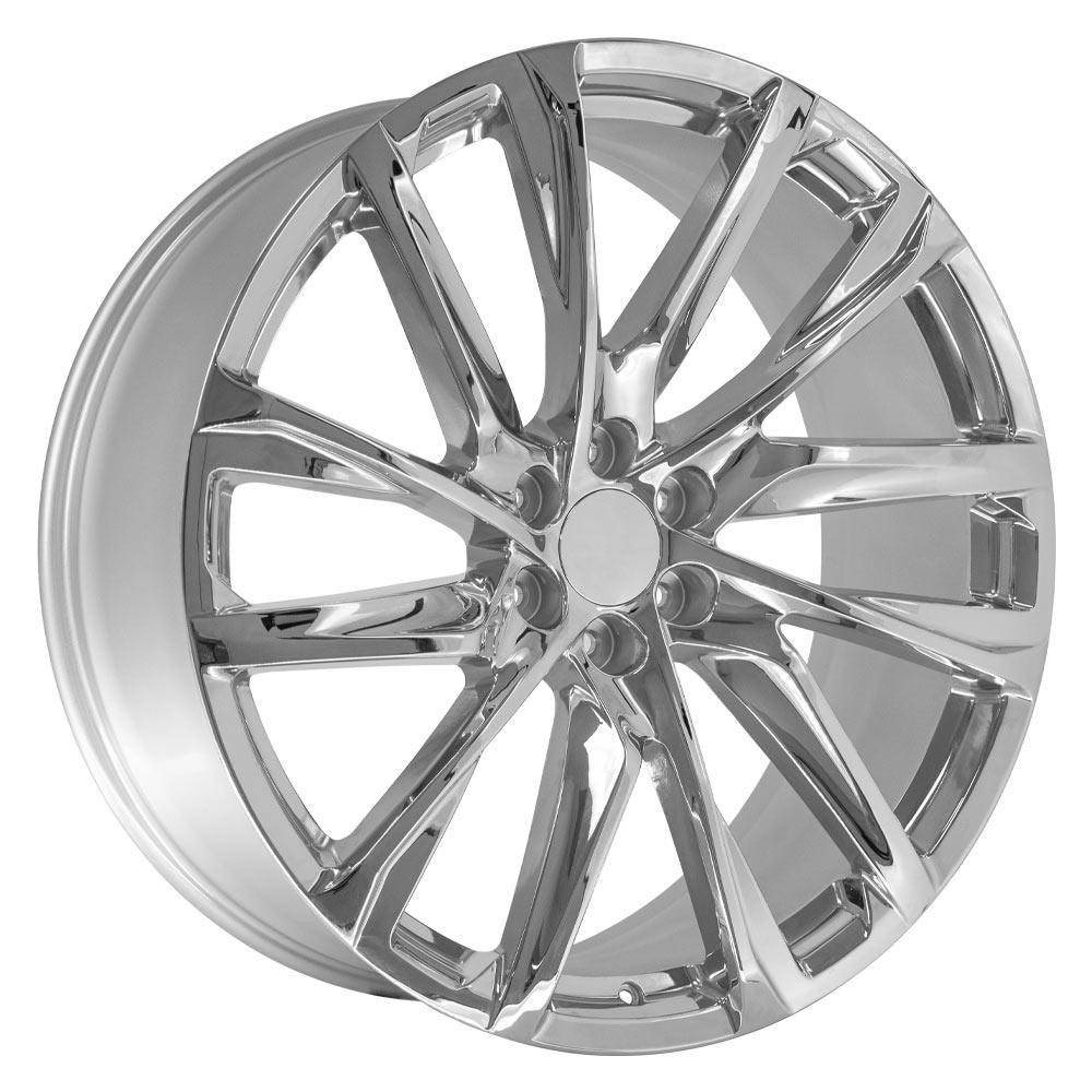 OE Wheels CA90 Cadillac Escalade Chrome 26x10 28mm Offset 6x139.7 (6x5.5)